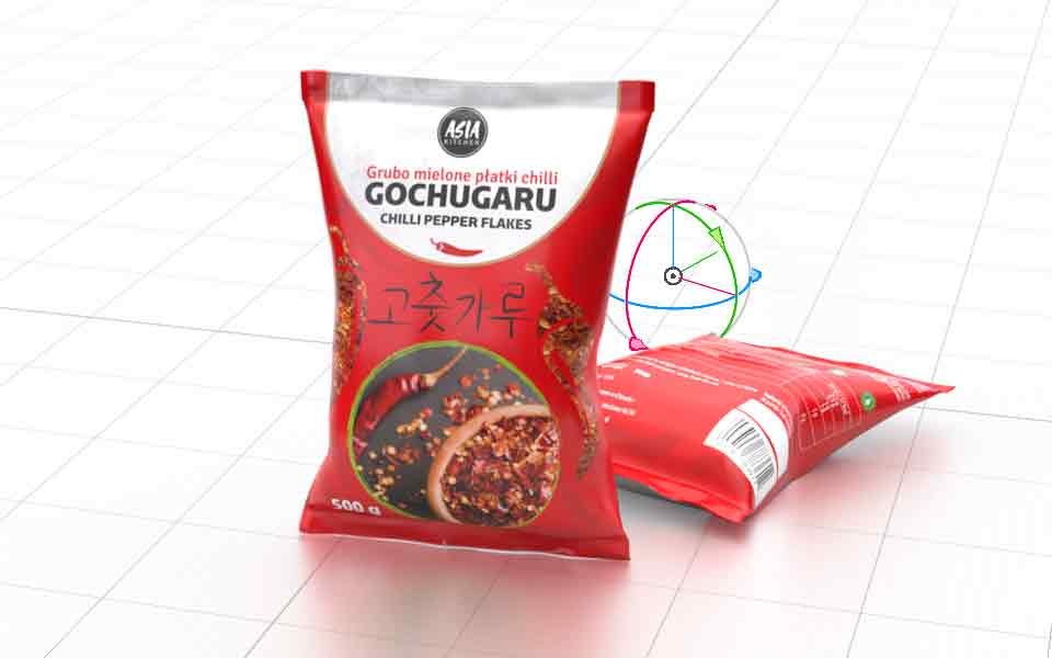 projektowanie graficzne opakowań - wizualizacja projektu 3D